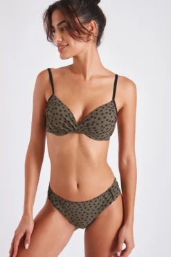 Maillot De Bain 2 Pièces Kaki Praline & Yael Hamaca