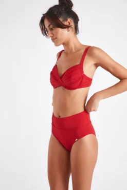 Maillot De Bain 2 Pièces Rouge Saskia & Andra Lavandou -Maillots de bain femme Soldes 20e saskia c lavand 41n89 andra lavandou 41n89 dev1 3 1