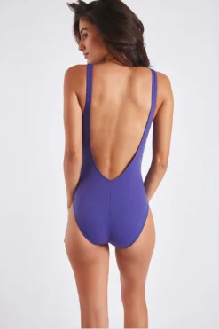 Maillot De Bain Une Pièce Indigo EMIKA PORTOFINO -Maillots de bain femme Soldes 21e emika portofino zgq16 dos1