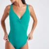 Maillot De Bain Une Pièce Turquoise NANCIE ACEROLA