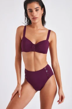Produits populaires 11 Maillot De Bain 2 Pièces Prune Zadye & Luigi Barfleur