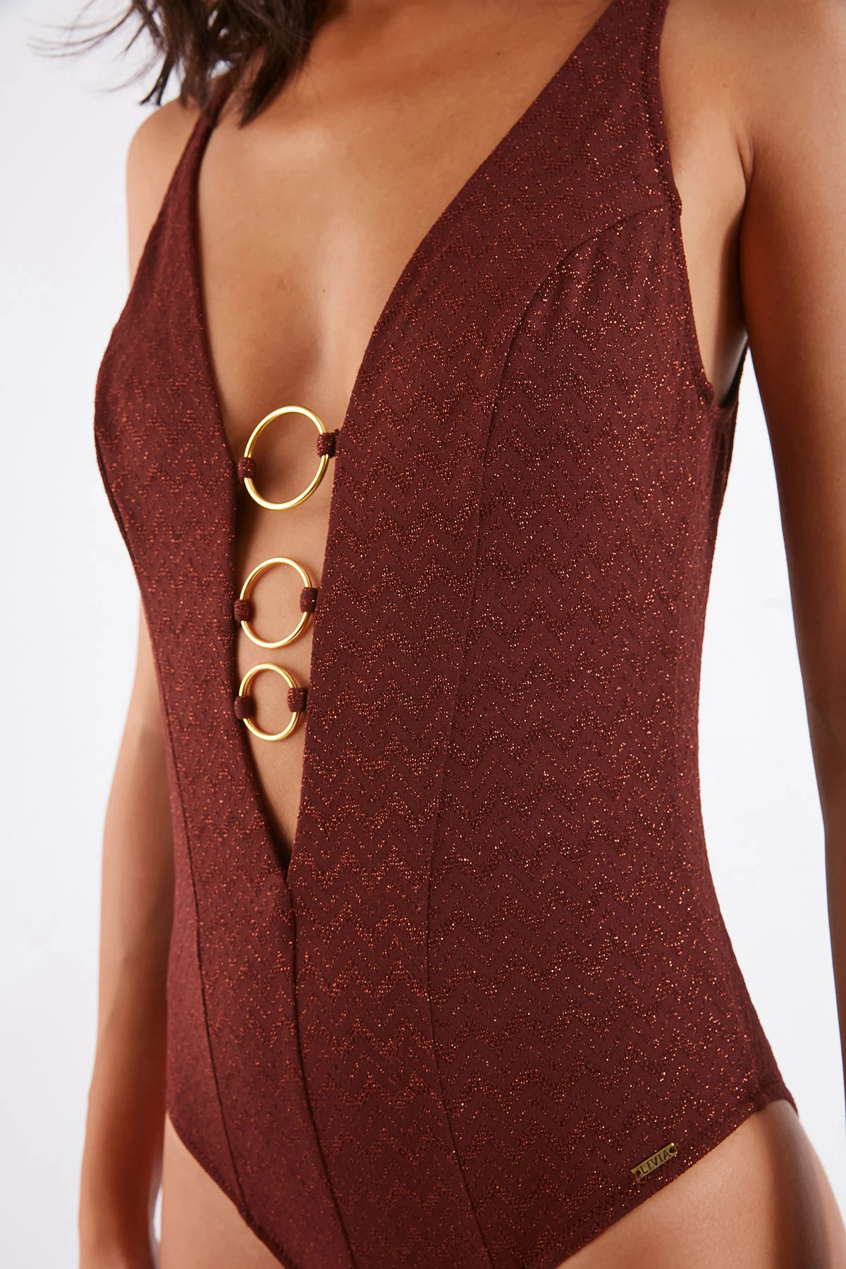 Maillot De Bain Une Pièce Chocolat ABALAI NASAYA 1 Maillot De Bain Une Pièce Chocolat ABALAI NASAYA