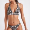 Maillot De Bain 2 Pièces Noir Astrid & Pintura Zaruma