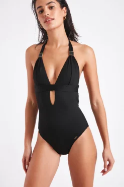 Maillot De Bain Une Pièce Noir ELISE ALAMOR