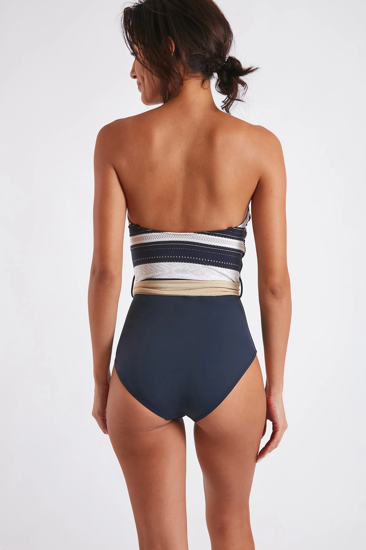 Maillot De Bain Une Pièce Bleu Marine EQUIA BARDANE 3 Maillot De Bain Une Pièce Bleu Marine EQUIA BARDANE – Image 3