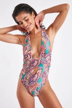 Maillot De Bain Une Pièce Multicolore NOMADE KASBAH