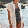 Chemise De Plage Blanche Broderie Anglaise PAQUEA PALACA