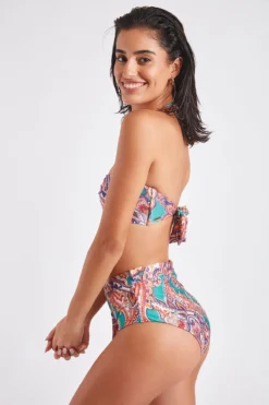 Maillot De Bain 2 Pièces Imprimé Coloré Patola & Cayoa Kasbah -Maillots de bain femme Soldes 22e patola kasbah kbm47 cayoa nasaya kbm47 dev2
