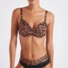 Maillot De Bain 2 Pièces Imprimé Léopard Saskia & Andra Badana