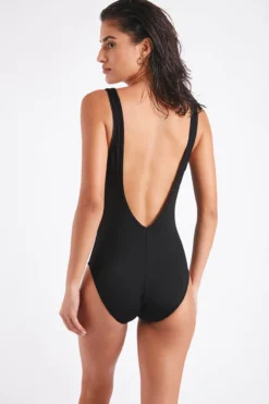 Maillot De Bain Une Pièce Noir SYBILLE BOHIMA -Maillots de bain femme Soldes 22e sybille bohimia 41e01 dos