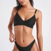 Maillot De Bain 2 Pièces Noir Zungo & Denia Mecaya