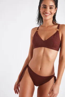 Maillot De Bain 2 Pièces Marron Zungo & Orroa Nasaya