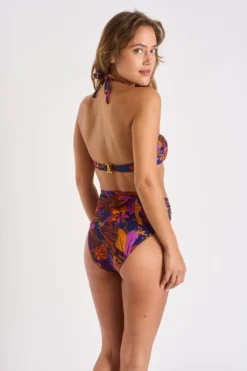 Maillot De Bain 2 Pièces Bleu Fonce FEDYA & ADELES GAMBEYA -Maillots de bain femme Soldes 23e fedya c gambeya zht86 adeles gambeya zht86 dos