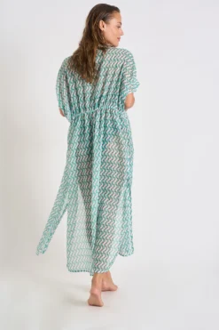 Tunique Verte Jade LIZAE CAMBURIVOIL 13 Tunique Verte Jade LIZAE CAMBURIVOIL -Maillots de bain femme Soldes 23e lizae camburivoil liw34 dos