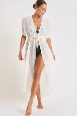 Tunique écrue LIZAE SOLOBEACH