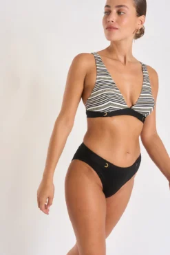 Maillot De Bain 2 Pièces Noir MAYLIS & BRUNE ALLIAGE -Maillots de bain femme Soldes 23e maylis alliage zho01 brune alliage zho01 dev2