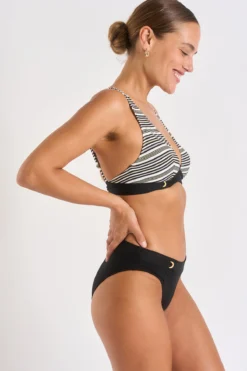 Maillot De Bain 2 Pièces Noir MAYLIS & BRUNE ALLIAGE -Maillots de bain femme Soldes 23e maylis alliage zho01 brune alliage zho01 dev3