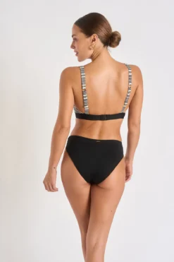 Maillot De Bain 2 Pièces Noir MAYLIS & BRUNE ALLIAGE -Maillots de bain femme Soldes 23e maylis alliage zho01 brune alliage zho01 dos