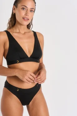 Maillot De Bain 2 Pièces Noir MAYLIS & BRUNE ODALISQUE