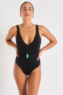 Maillot De Bain 1 Pièce Noir NAZARE MARISOL