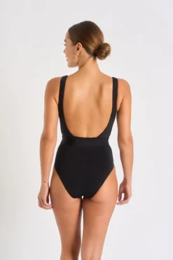 Maillot De Bain 1 Pièce Noir NAZARE MARISOL -Maillots de bain femme Soldes 23e nazare marisol hzt01 dos